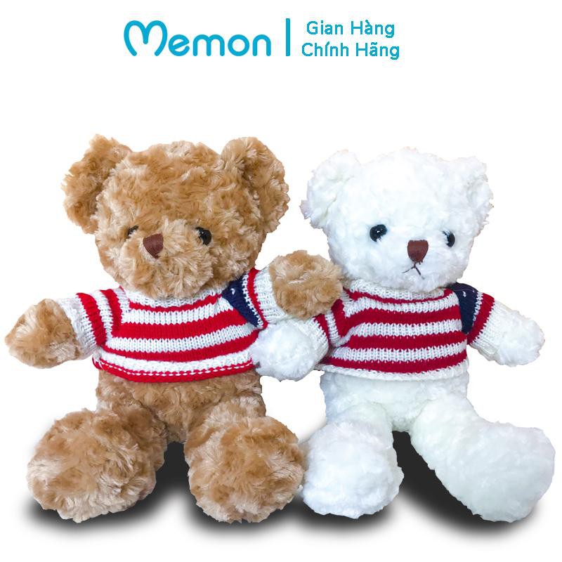 Gấu Bông Teddy Áo Len Cờ Mỹ Cao Cấp Memon