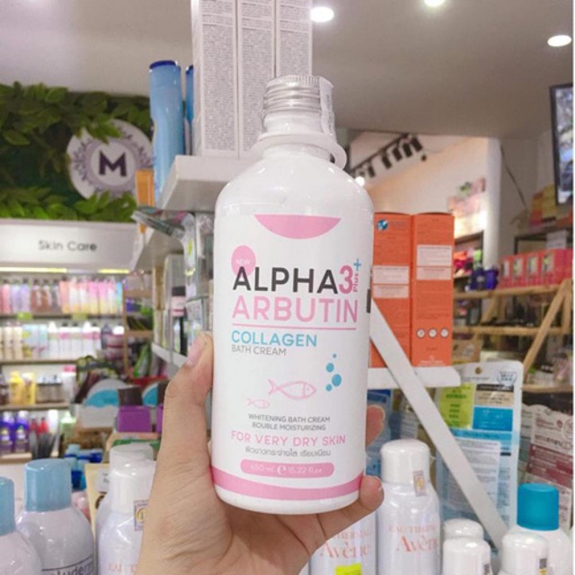 Sữa tắm Alpha arbutin 3+ Plus 350ml Thái Lan - Chăm sóc da hiệu quả