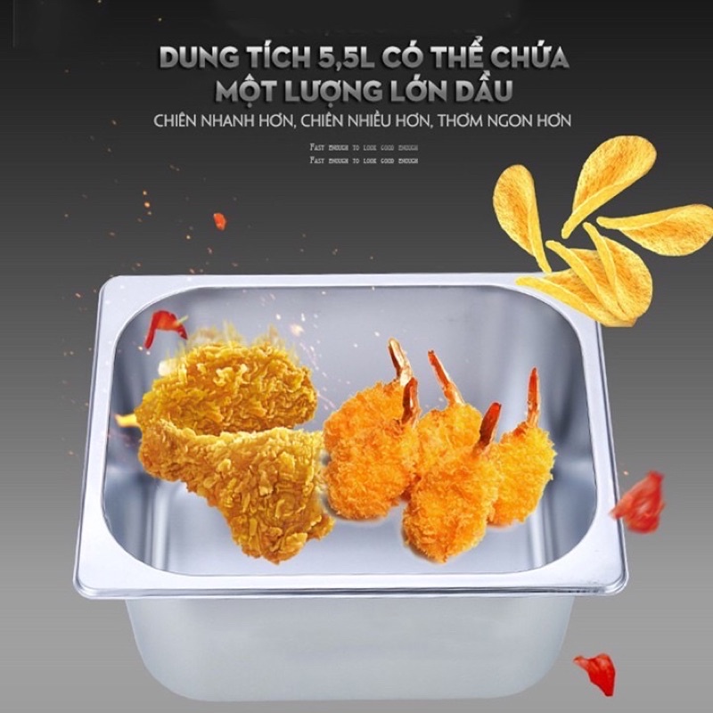 Bếp chiên nhúng điện đơn - Bếp chiên ngập dầu Sunny