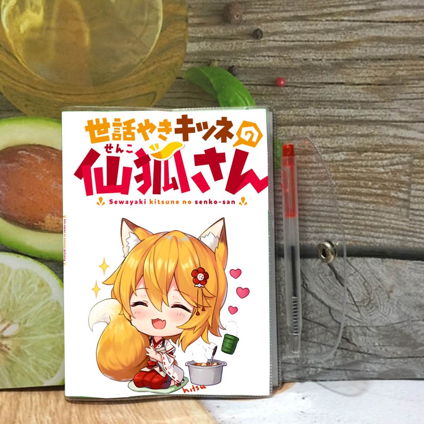 Sổ tay anime Sewayaki Kitsune no Senko-san Sống cùng nàng cáo thần (tặng kèm cây viết)