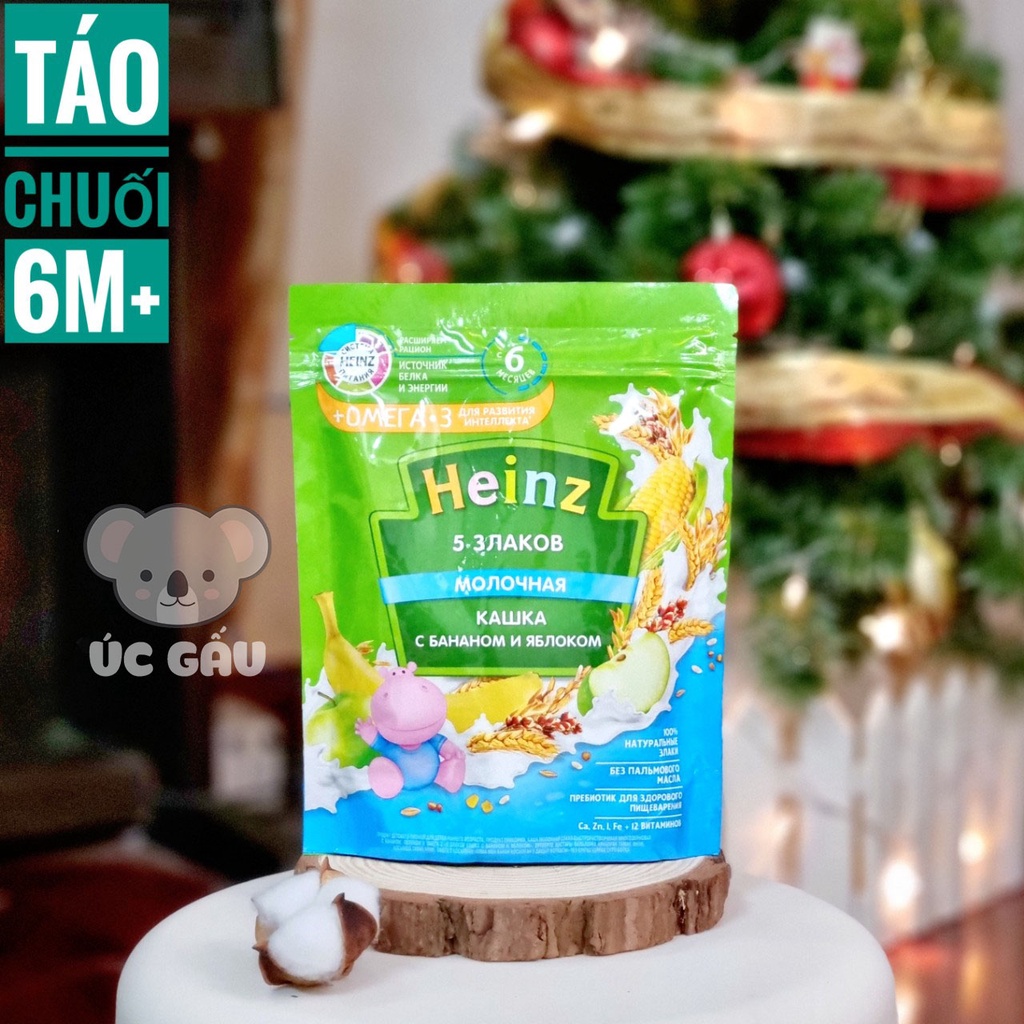 Bột ăn dặm HEINZ Nga gói 200g cho bé