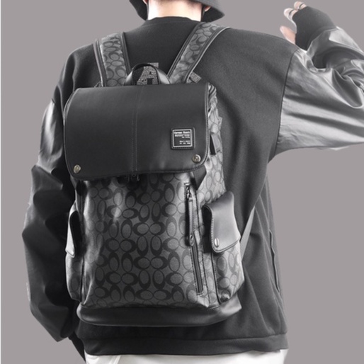 Balo da lv nam nữ đi học đẹp IRRY cặp đi học nam nữ cao cấp phong cách thời trang ulzzang