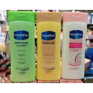SỮA DƯỠNG THỂ Dưỡng ẩm da Vaseline Lotion 400ml