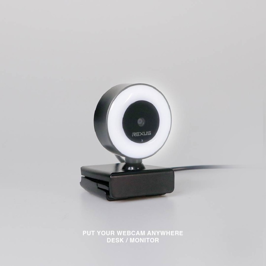 Webcam vòng đèn LED Rexus Alva II Full HD 1080 Alva 2 | BigBuy360 - bigbuy360.vn
