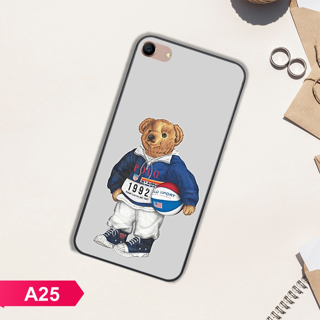 ỐP LƯNG OPPO A59/F1S/A71/A83 HÌNH CHÚ GẤU BỰ SIÊU ĐÁNG YÊU 2021