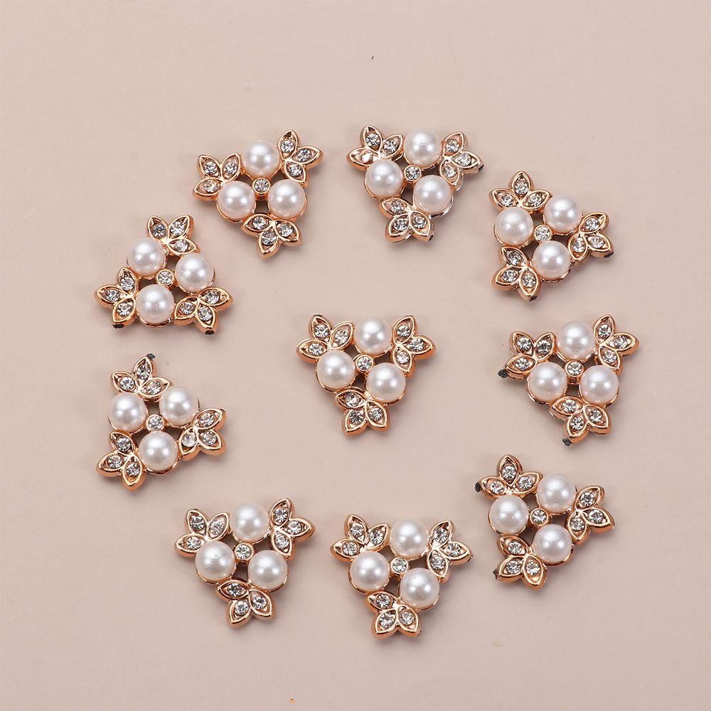 JANE Set 10 Kẹp Tóc Hình Nón Đính Đá Lấp Lánh