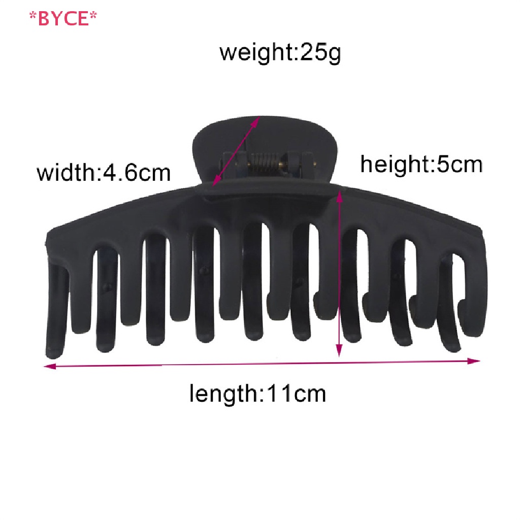 Kẹp Tóc Càng Cua Dày Cỡ Lớn Thời Trang Cho Nữ Mới