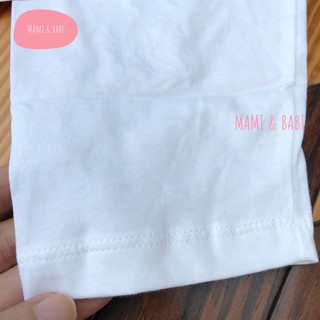 Quần Ngắn Trắng Cho Bé Hello B&B