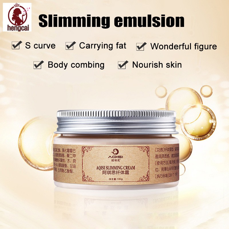 100g Slimming Cream Body Shaping Firming Fat Burning Weight Loss Leg Waist Massage Creams