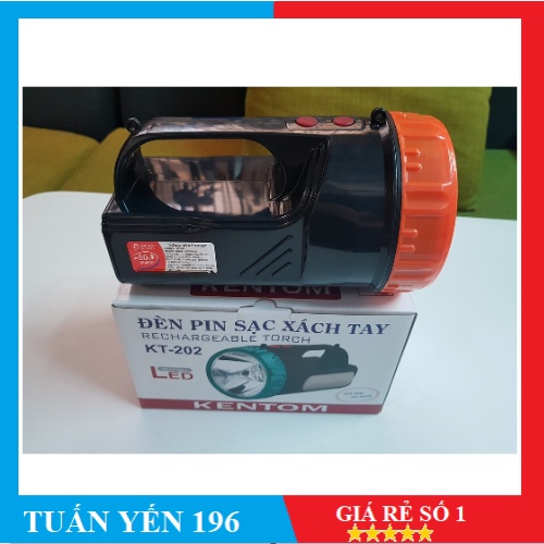 ✅ FREESHIP ✅ ĐÈN SẠC XÁCH TAY KENTOM KT-202 [ TUẤN YẾN]