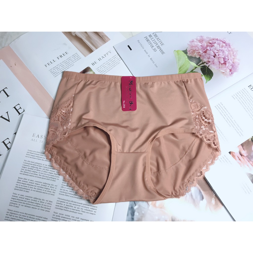 Quần lót thun lạnh viền ren ModernBra 254 - Nâng mông hàng nội địa Thái Lan