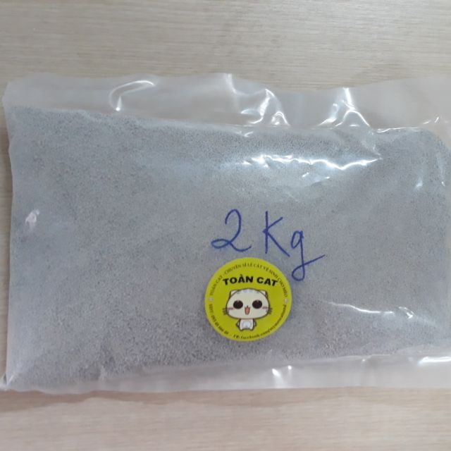 Cát vệ sinh siêu tiết kiệm túi 2kg