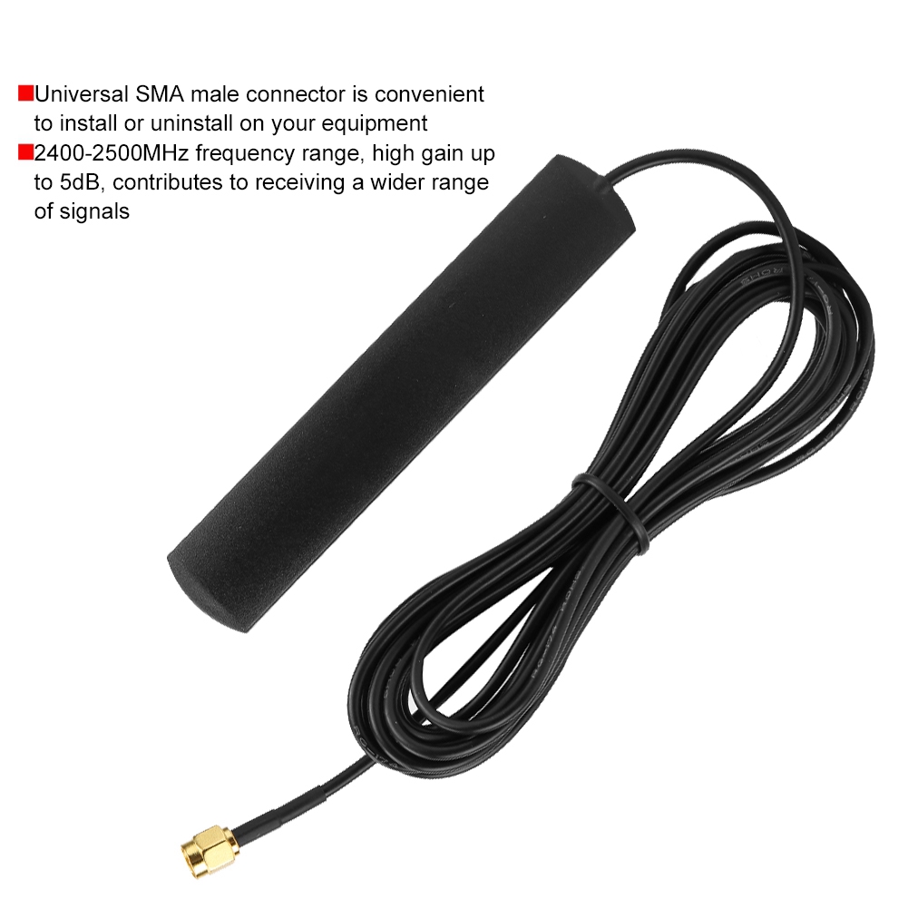 Allinit Bluetooth Wifi 2.4G SMA GPS Patch Antenna for IP PC USB Adapter Camera PCI PCIe Card