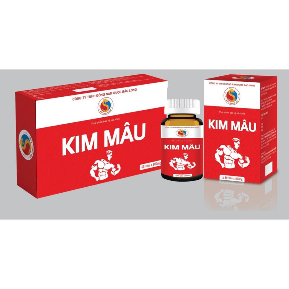 Viên uống tăng cường sinh lý Nam Kim Mâu - Giúp bổ Thận, tráng dương, tăng sinh lực, Đông Nam Dược Bảo Long