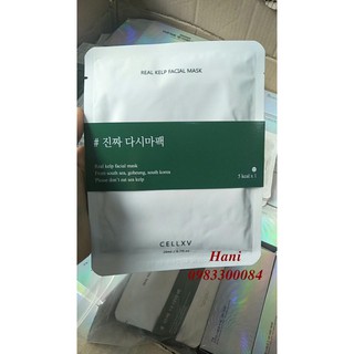 Mặt nạ tảo bẹ #CELLXV REAL KELP FACIAL MASK