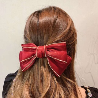 Kẹp Tóc Nơ Đính Đá LADY