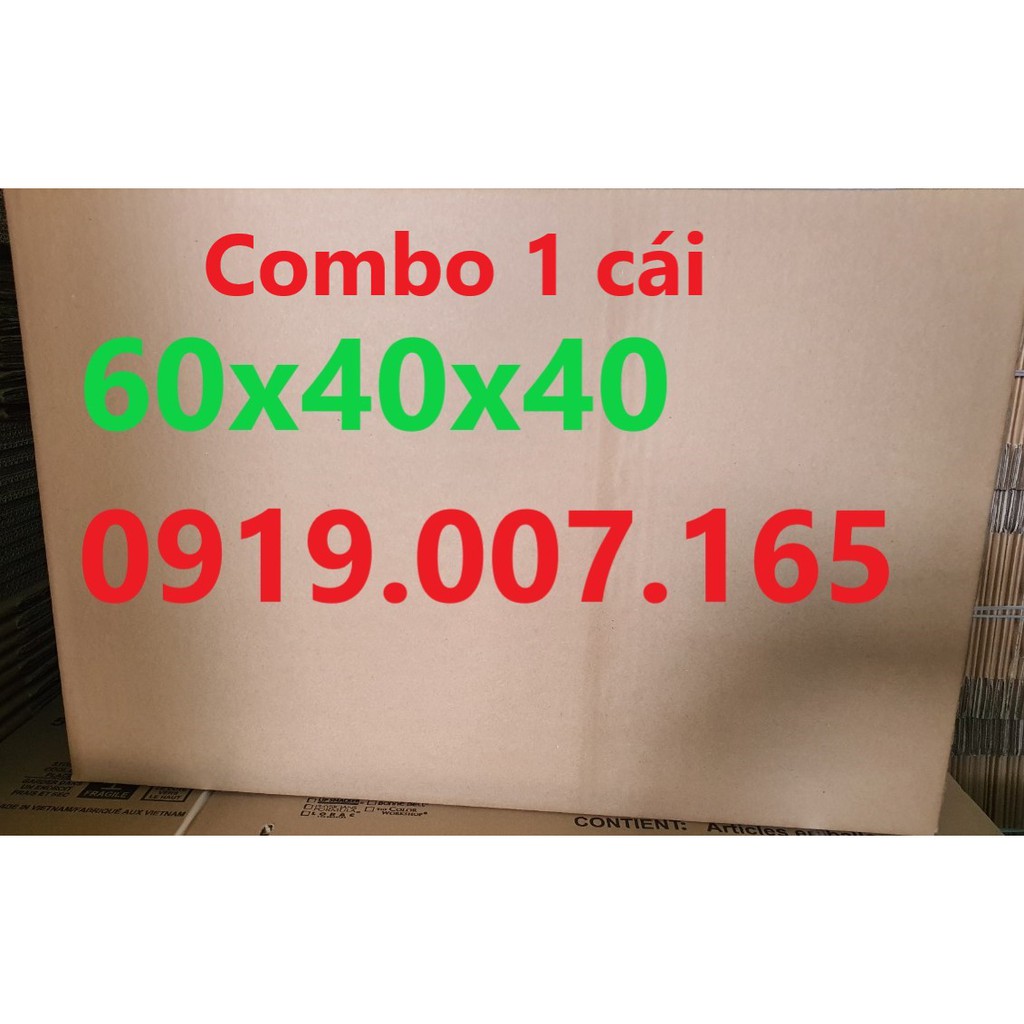 , TT.60x40x40, số lượng: 1 cái, hàng có sẵn, chuyên dùng chuyển nhà hoặc đi máy bay _Tuancarton