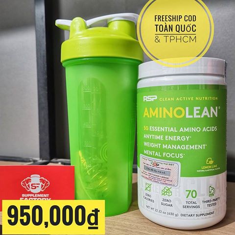 RSP Nutrition AMINO LEAN 70 LẦN DÙNG - CHÍNH HÃNG CÔNG TY BBT - BCAA - EAA