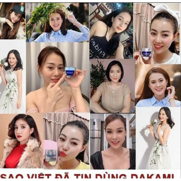 Kem Dưỡng Trắng Da Chống Lão Hóa DAKAMI ll Công Nghệ HÀN QUỐC