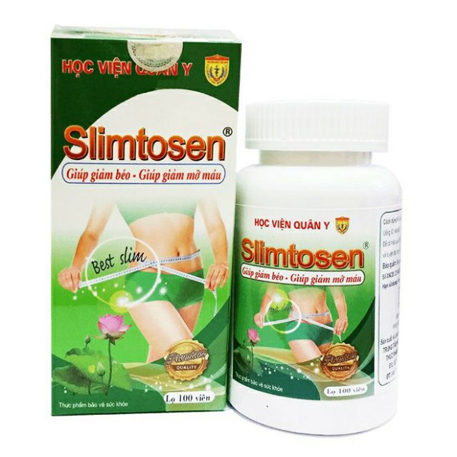 Viên giảm cân SLIMTOSEN của Học Viện Quân Y
