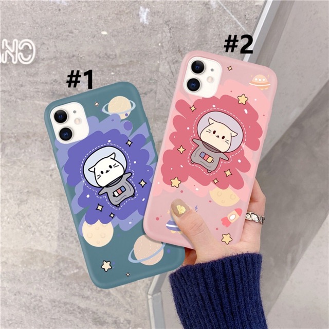 ỐP IPHONE MÈO SPACE
