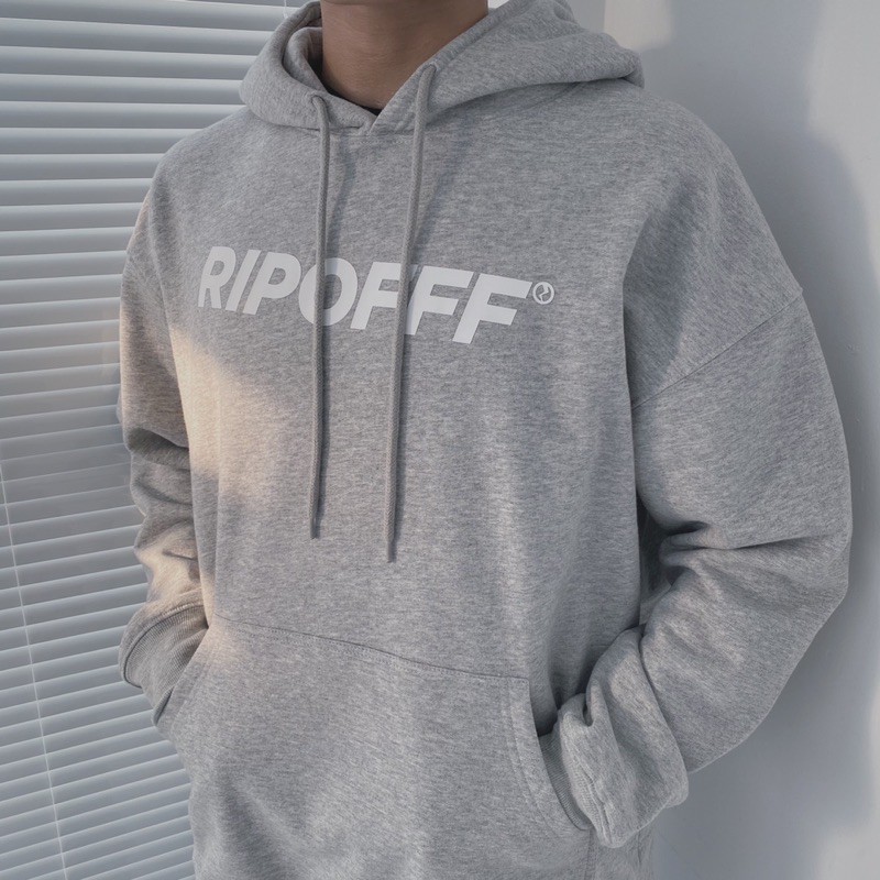 Áo BASIC RIPOFFF LOGO HOODIE 2.0