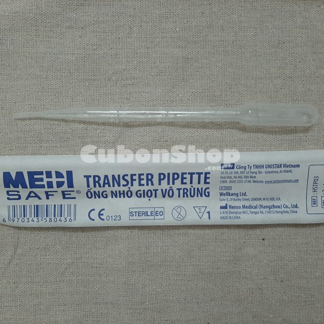 Combo 100 Ống bón sữa nhỏ thuốc cho bé không chịu bú bình an toàn chống sặc Biologix - Pipette