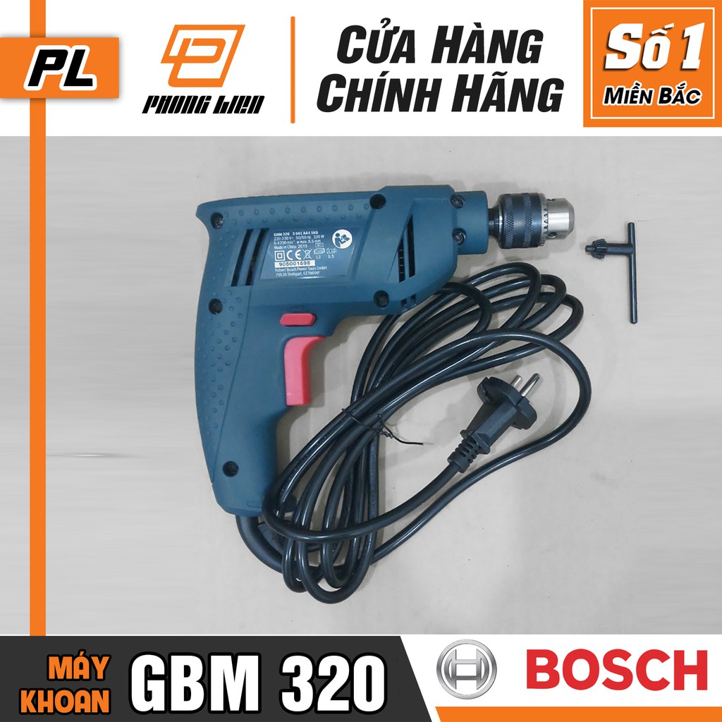 Máy Khoan Bắt Vít Bosch GBM 320  - Hàng Chính Hãng