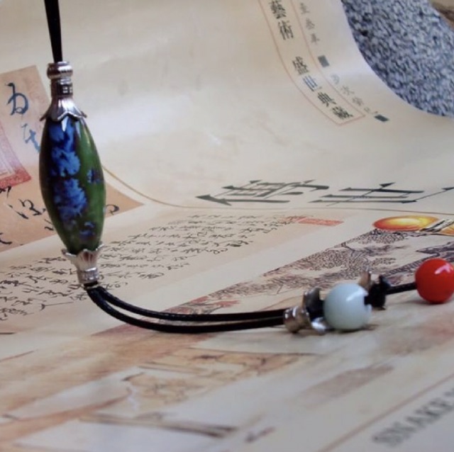 DÂY ĐEO CỔ - ĐÁ tua 2 hạt