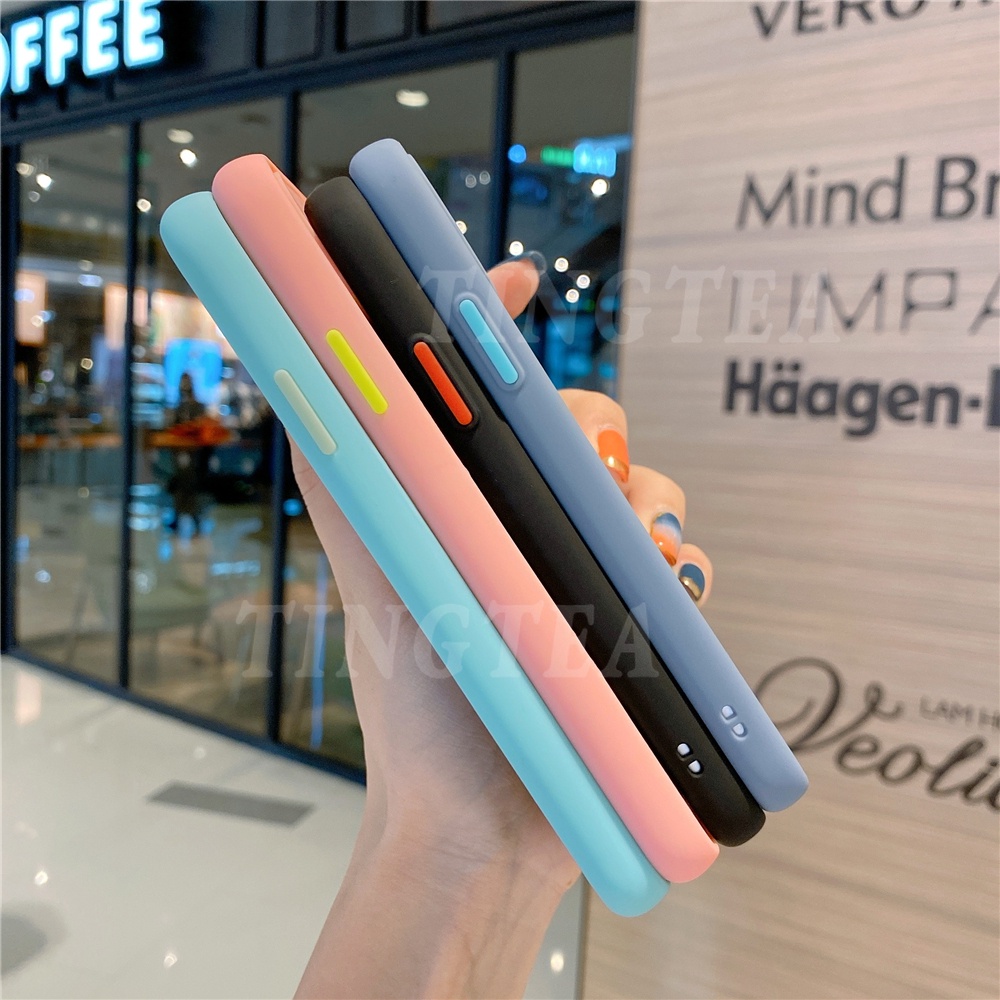 Ốp điện thoại mặt nhám thời trang bảo vệ camera cho Xiaomi Redmi 10 Note 10 Pro 9T 9A 9C 10S 9S 9 8 7Pro Poco X3 NFC | BigBuy360 - bigbuy360.vn