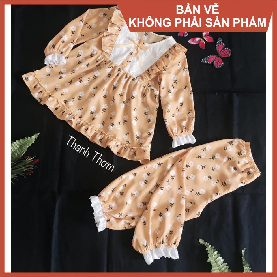 Rập bộ dài tay và quần bo ống R394 (Bản vẽ)