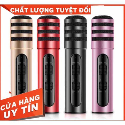 ✔️ Micro thu âm không cần soundcard,Míc hát karaoke C7 Thu Âm,thiết bị âm thanh