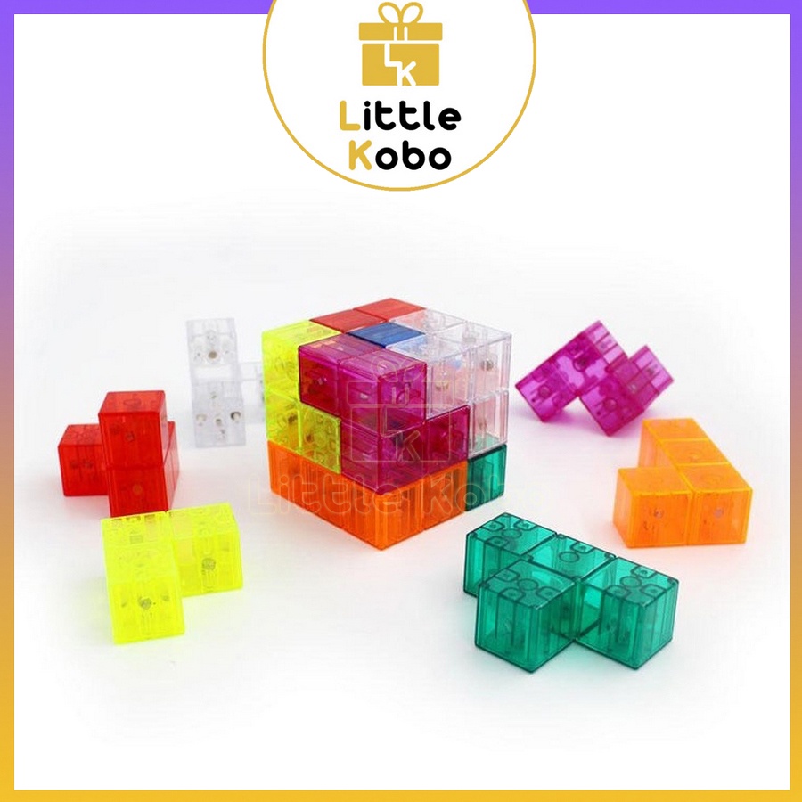 Khối Rubik Lắp Ráp Magic Magnetic Cube YongJun Nam Châm Đồ Chơi Xếp Hình Lắp Ráp