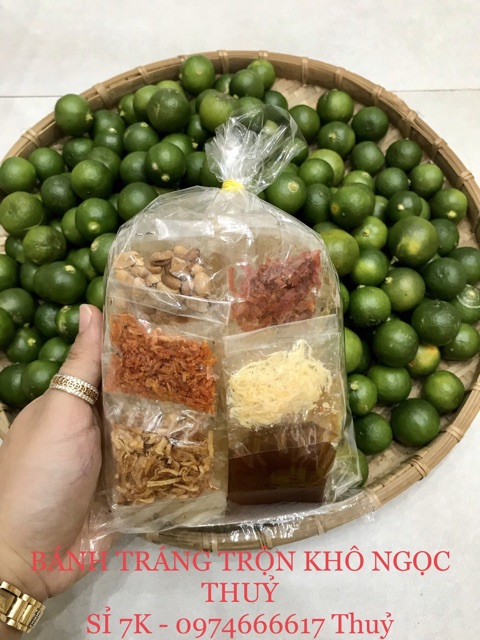 COMBO 20 BỊCH BÁNH TRÁNG TRỘN KHÔ BÒ NGỌC THUỶ