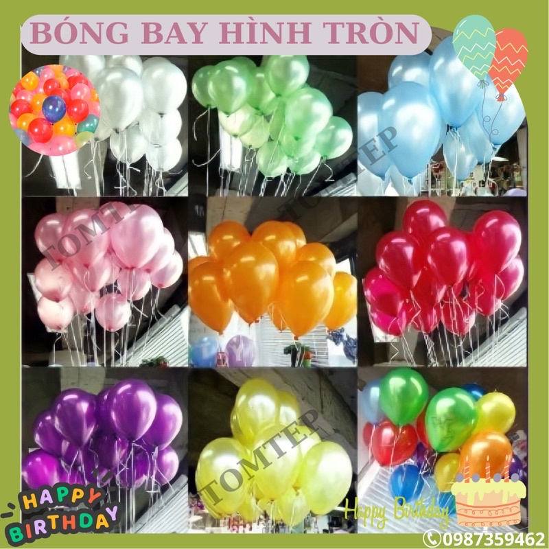 Bóng tròn Thái Lan size lớn giá xưởng bich 50 cái size 10’