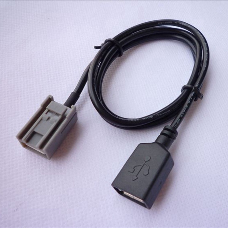 Dây Cáp Cổng USB Cái 90cm Cổng AUX Cho 2008+ Onwards Honda Civic CRV Accord