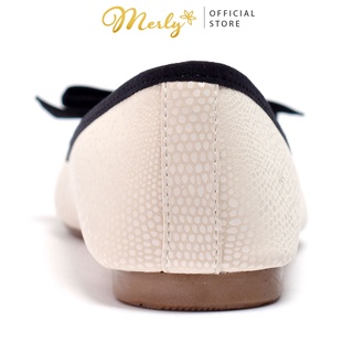 Giày búp bê nữ nơ Merly 1397