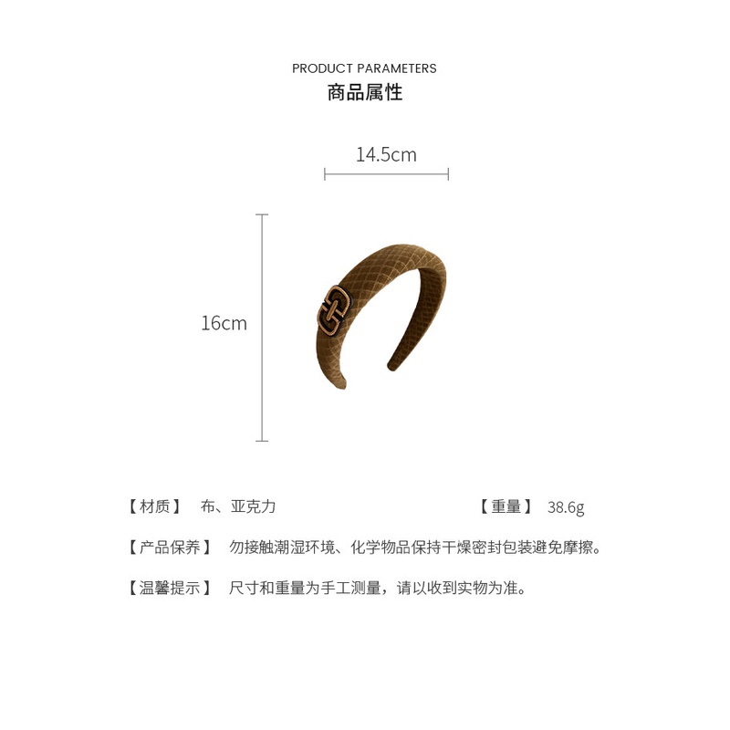 Băng Đô Cài Tóc Bằng Vải Nhung Họa Tiết Đầu Lâu Kẻ Sọc In Chữ Phong Cách Retro Đơn Giản Thời Trang Thu Đông Mới Dành Cho Bạn