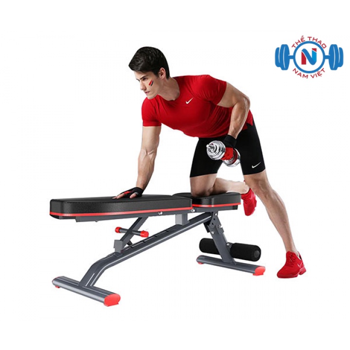 Ghế tập Gym đa năng DDS 1201 - ghế tập gym điều chỉnh - ghế tập đa năng - ghế tập gym tại nhà giá rẻ.