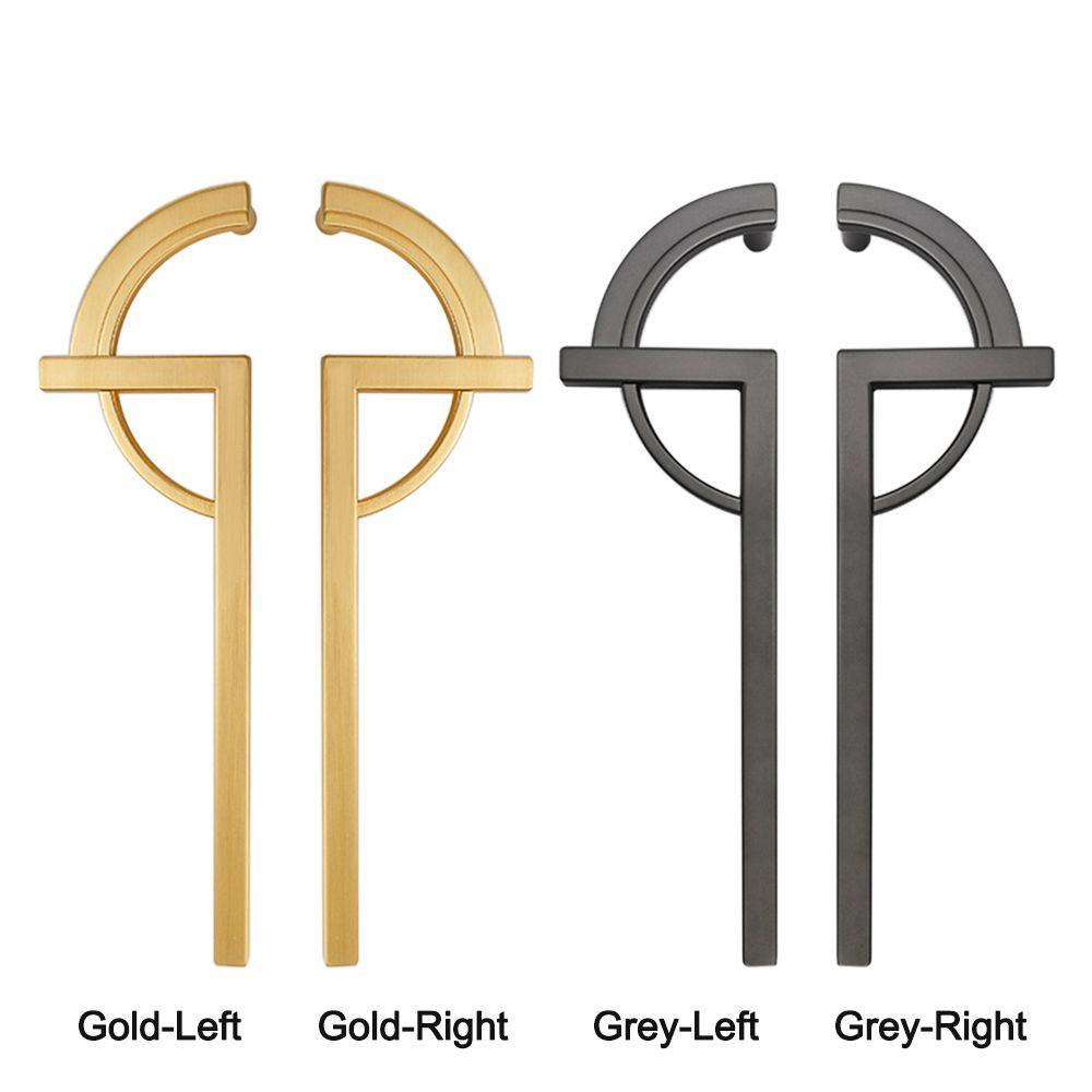 KUNHEV Tay Nắm Cửa Tủ Bằng Hợp Kim Kẽm Hình Hoa Mẫu Đơn Sang Trọng