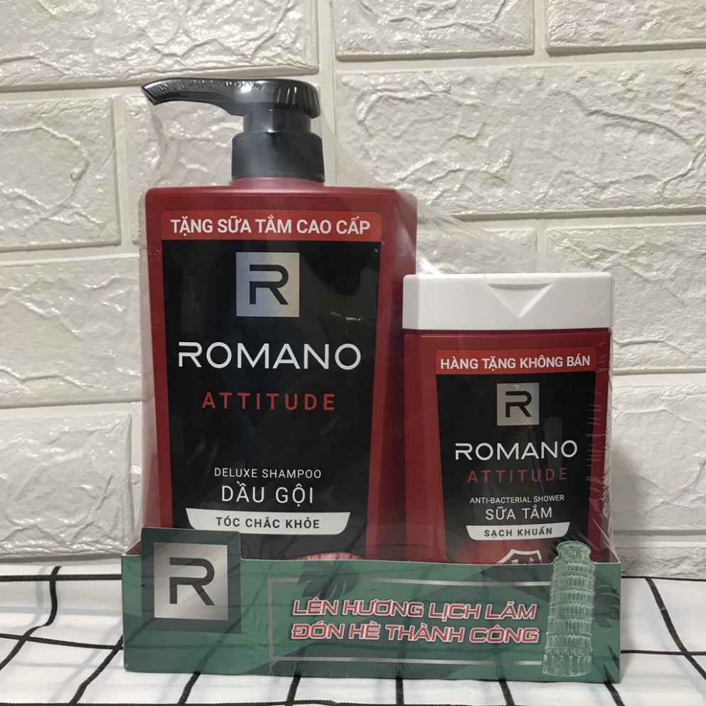 Dầu Gội Cao Cấp Cho Nam Romano