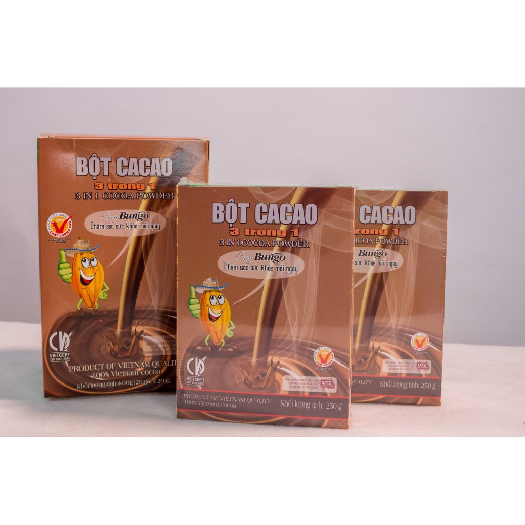 Bột Ca Cao Sữa 3in1 BUNGO - 250g