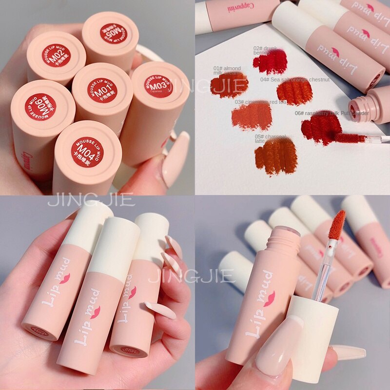 Son Cappuvini Lip mud mềm mịn môi có ảnh thật shop chụp