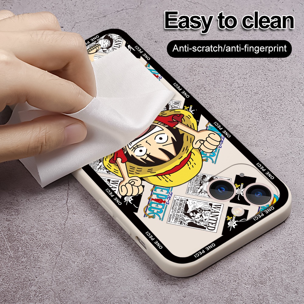 Ốp ĐiệN ThoạI HọA TiếT One Piece Cho iPhone 13 12 11 mini Pro Max XS XR X 7 8 SE 6 6S mini Pro