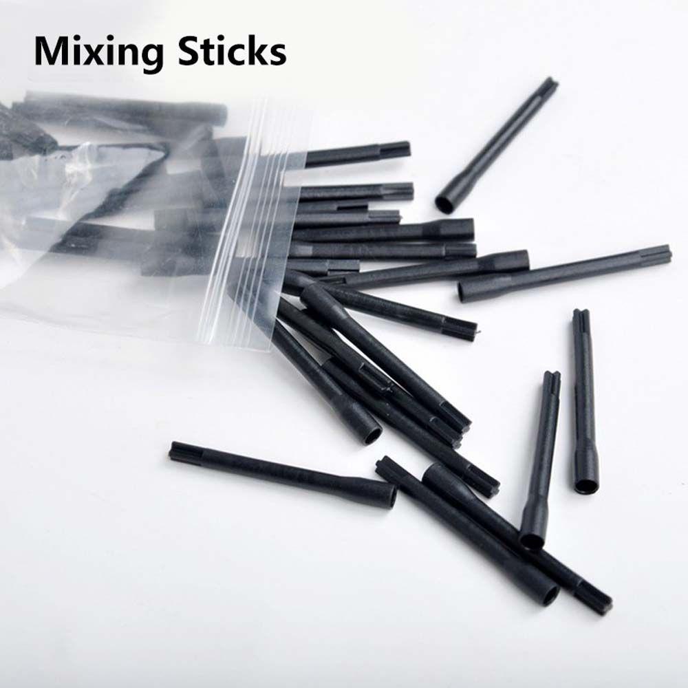 Set 100 Que Nhựa Trộn Mực Xăm Nghệ Thuật Chuyên Nghiệp
