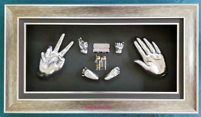 Bộ bột đúc tượng tay chân 3D