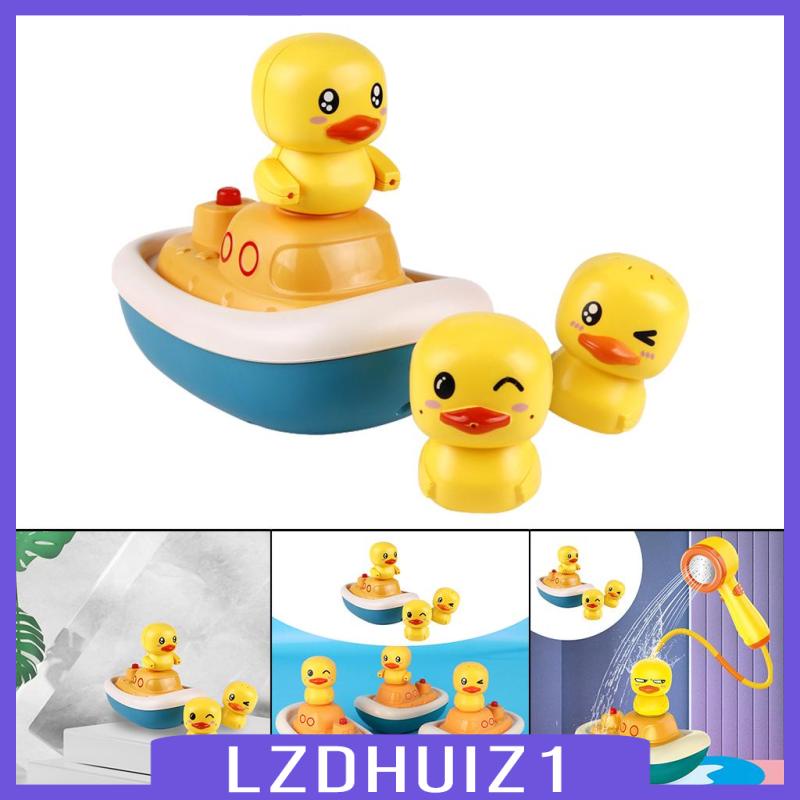 Đồ Chơi Phun Nước Điện Tử Tự Động Hình Chú Vịt Dễ Thương Cho Bé