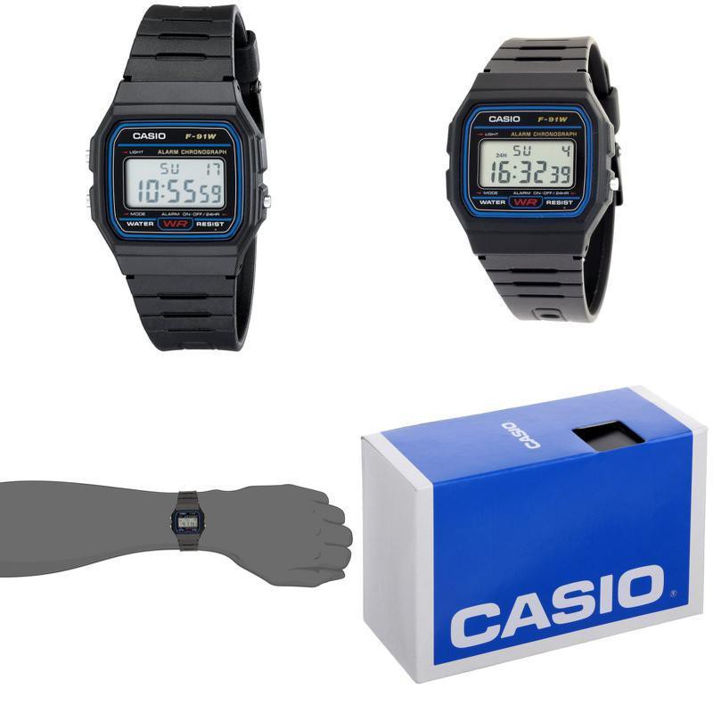 Đồng hồ điện tử Casio Casio F91W-1