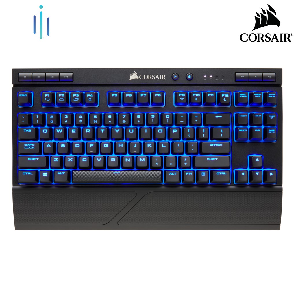 Bàn phím cơ CORSAIR K63 không dây - Mx Red - Chính Hãng