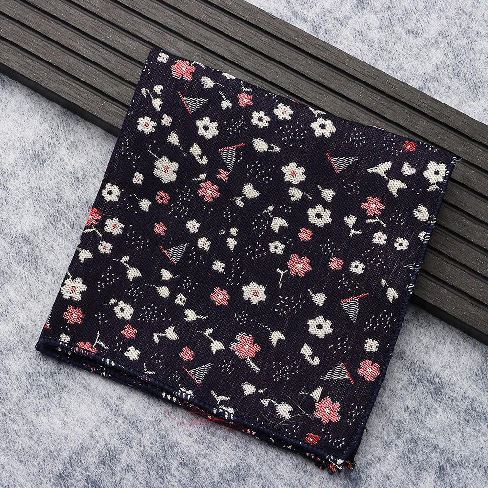 Okdeals Khăn Tay Satin Họa Tiết Paisley Giản Dị Dành Cho Nam